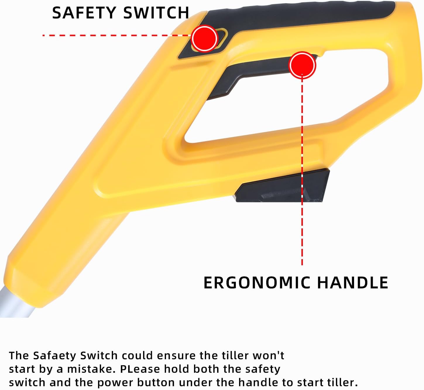 TillerMate™ Schnurlose Pinne Elektrogrubber